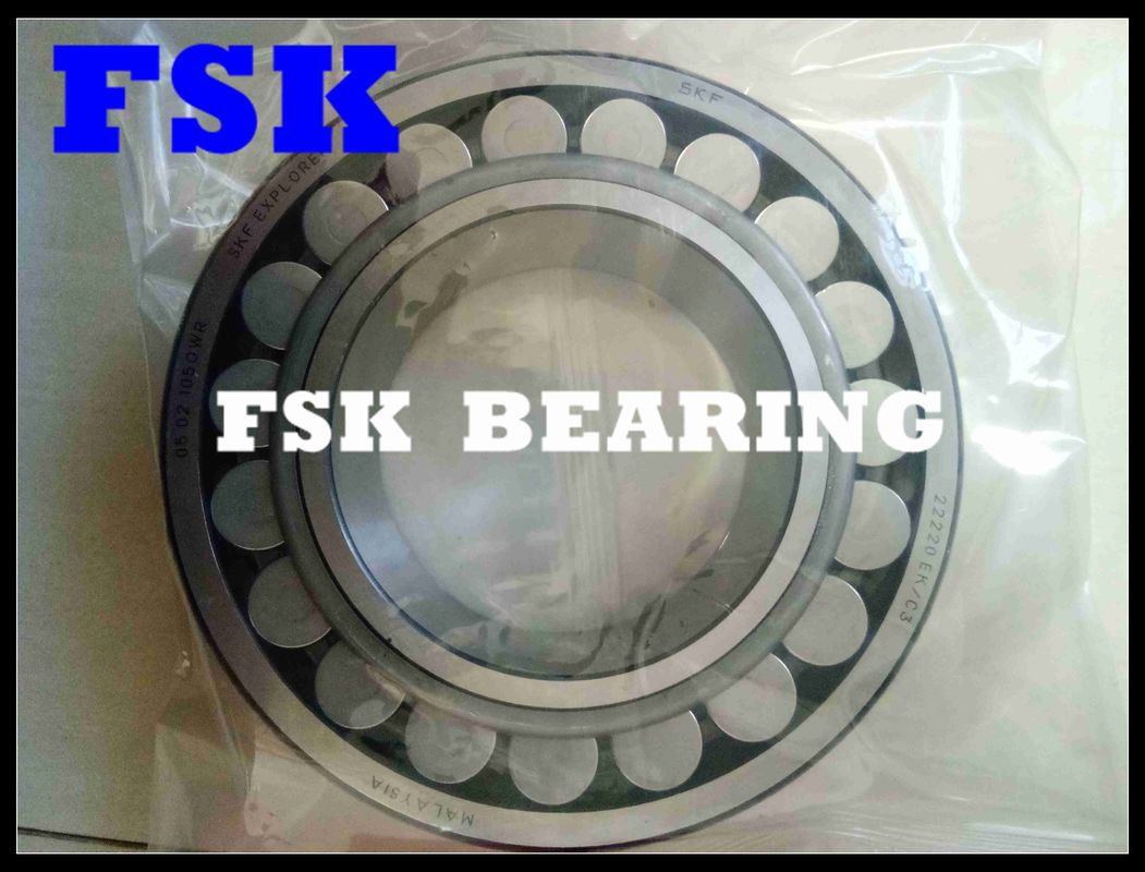 Germany Quality 22220 EK / C3 E Cage Spherical Roller Bearings With Tapered Hole