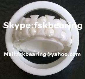 Doppi cuscinetti a sfera ceramici completi ZrO2 di fila 1204 per fabbricazione del tessuto