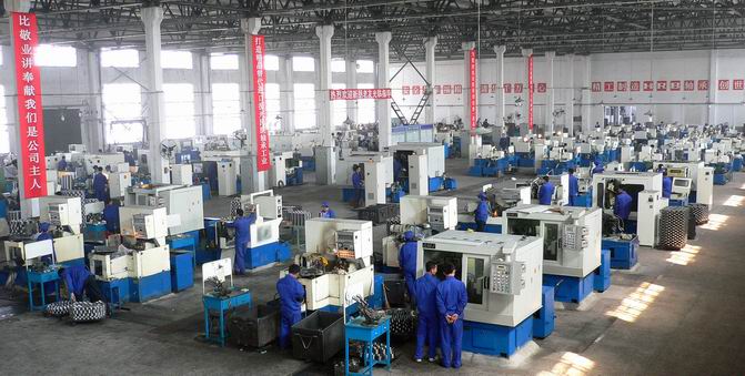 Wuxi FSK Transmission Bearing Co., Ltd linea di produzione in fabbrica 0