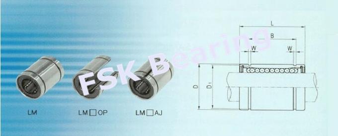 Il cuscinetto della fodera di asse di LM20 OPUU gradua la norma internazionale secondo la misura di 20mm x di 32mm x di 42mm 0